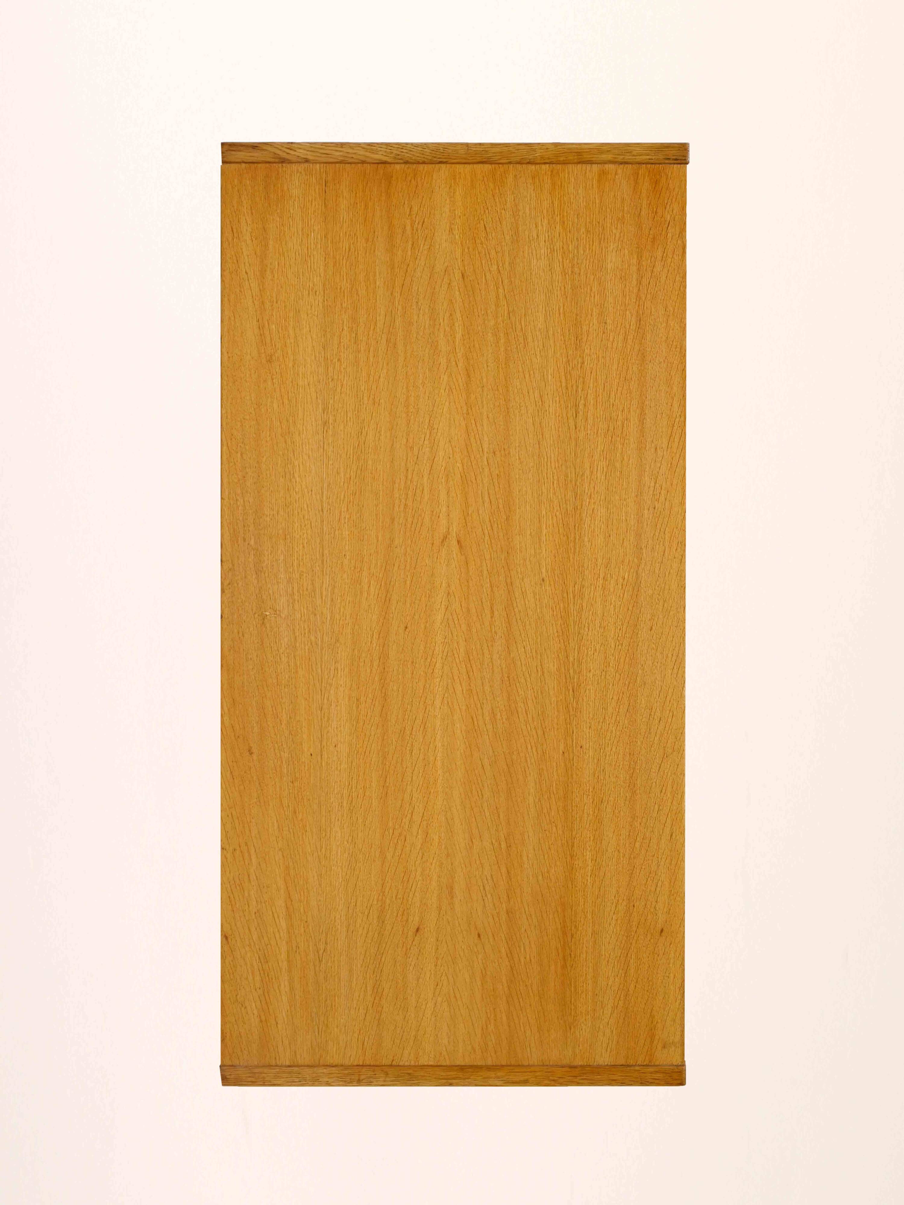Scandinavian oak chest of drawers