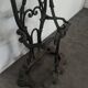 Cast iron coat rack for the cloakroom.