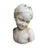 Bust plaster "the florentine" called "the rieuse" after Jean-Baptiste Pigalle