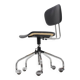 Chrome Wheel Office Chair