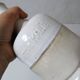 ancient stoneware soliflore vase in white