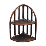 Rattan shelf
