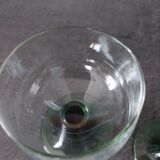 Crystal glasses of Alsace white wine