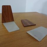Danish Teak Bookends from Feldballes Møbelfabrik, 1960s, Set of 2