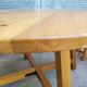 Table et banc châlet de montagne