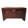 Chinese wedding chest in carved wood