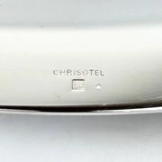 Plat de service en métal argenté Christofle