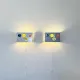C-1701 Collage Wall Lamp By Willem Van Oyen For Raak Amsterdam, The Netherlands 1960S