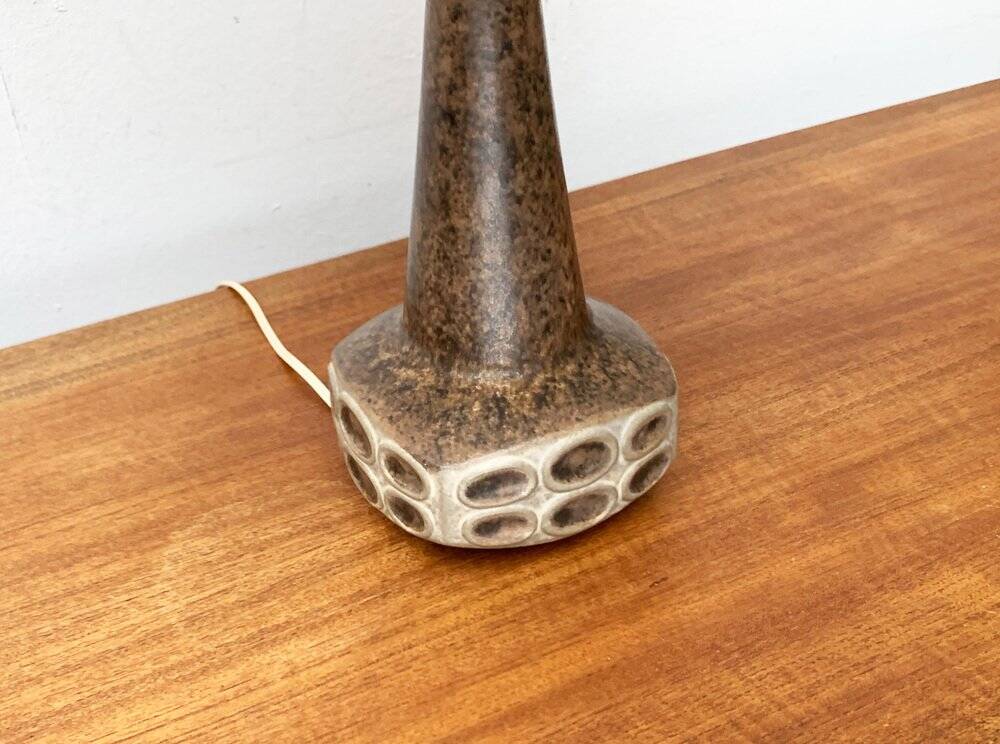 Mid-century studio pottery table lamp by Marianne Stark for Michael Andersen, 1960s.