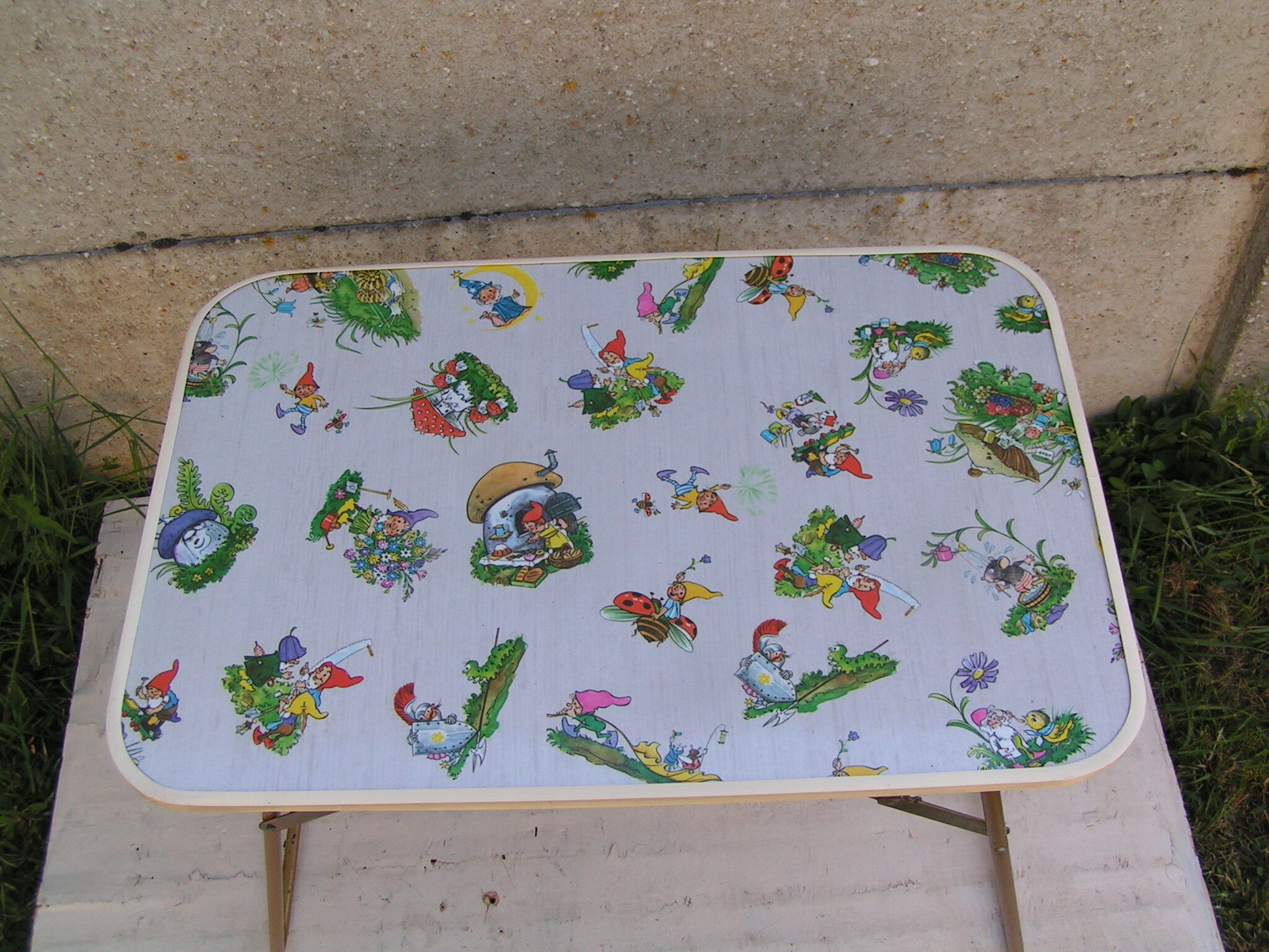 Ideal children's folding table picnic camping
