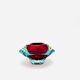 Alessandro Mandruzzato Murano Sommerso Ice Design Bowl