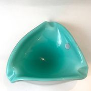 Sommerso opaline ashtray, Murano