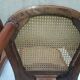 Lot  de 2 chaises style louis XVI