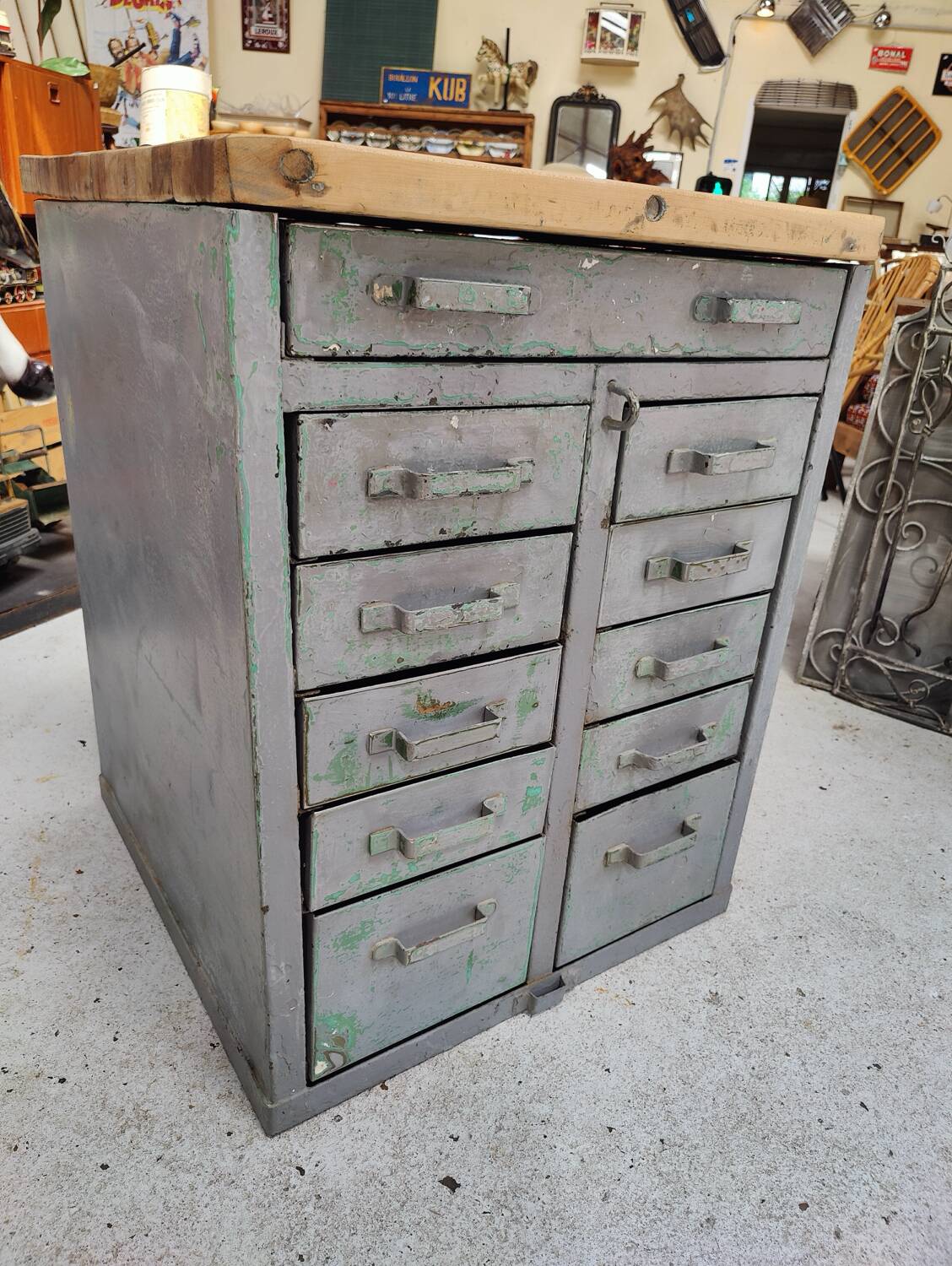 Antique chest of drawers full of charm