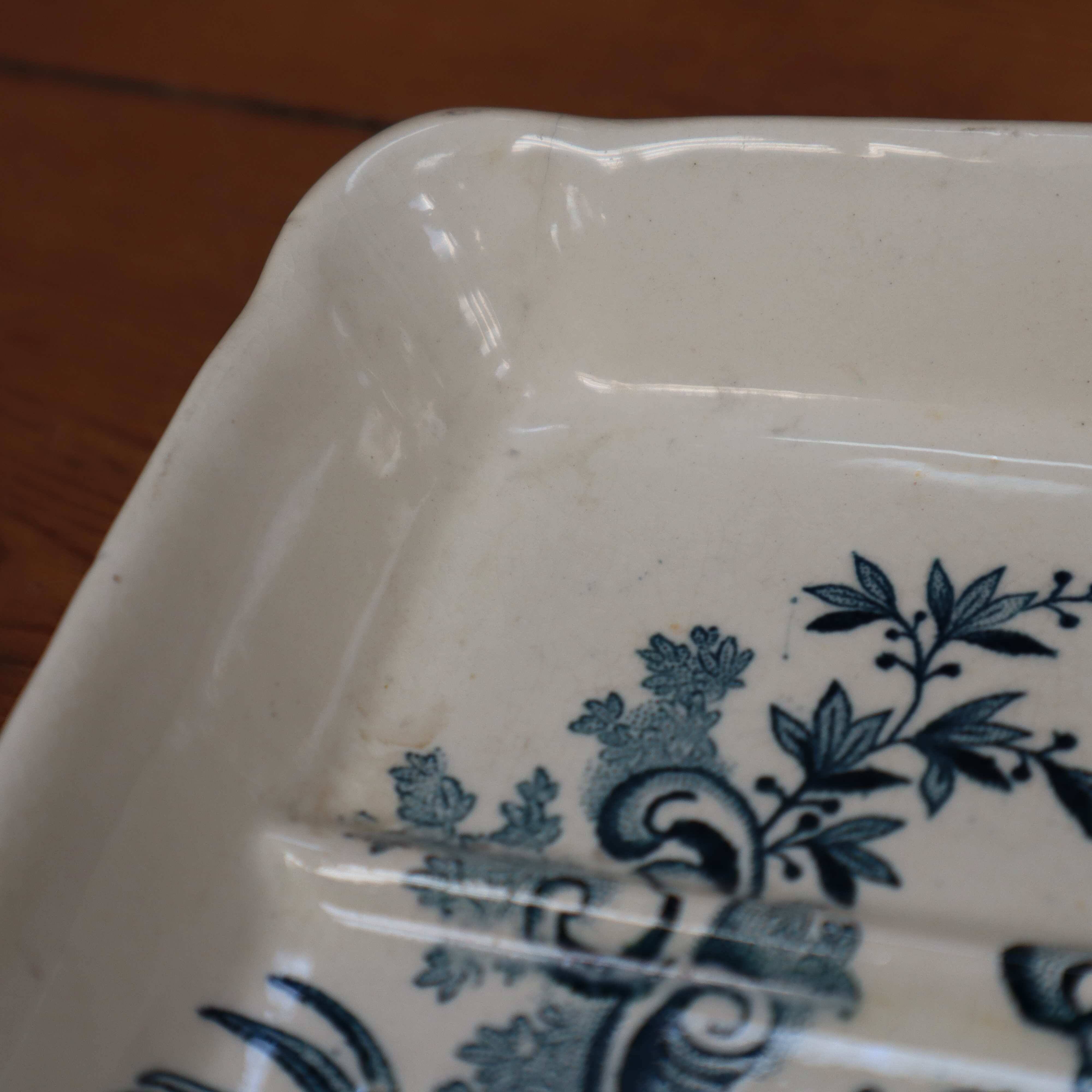 Boch Frères Terre de Fer 'Régent' model pocket emptier/comb holder