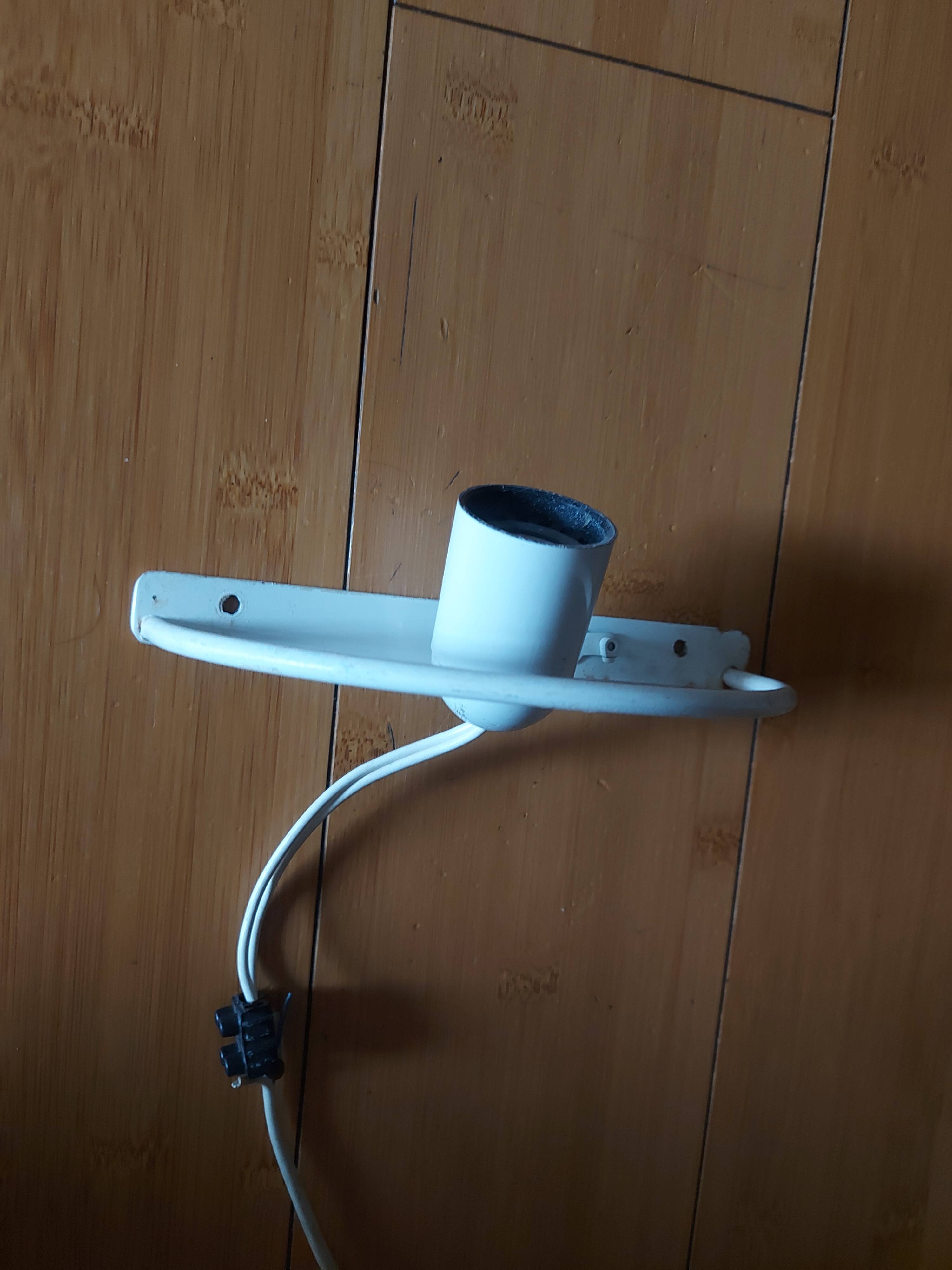 Murano wall lamp from the 70's, De Majo