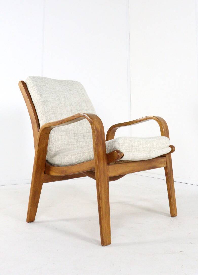 Fauteuil en contreplaqué Pastoe FB06 modèle femme