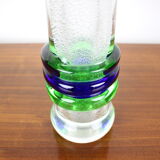 Art Glass Vase by Pavel Jezek for Skrdlovice Glassworks,1975s