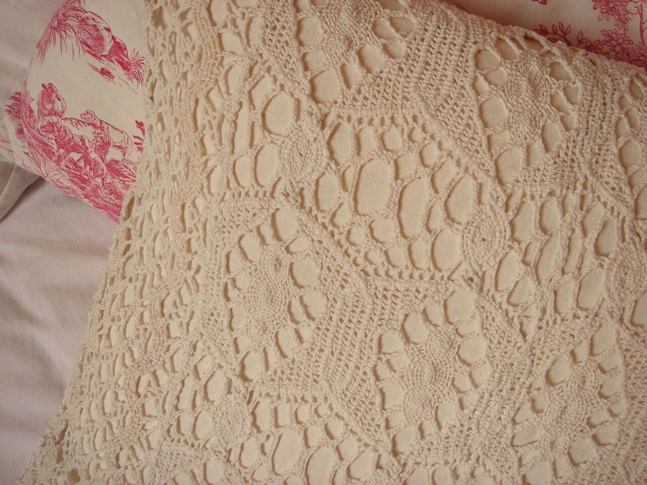 Cushion macramé hook bohemian chic decoration