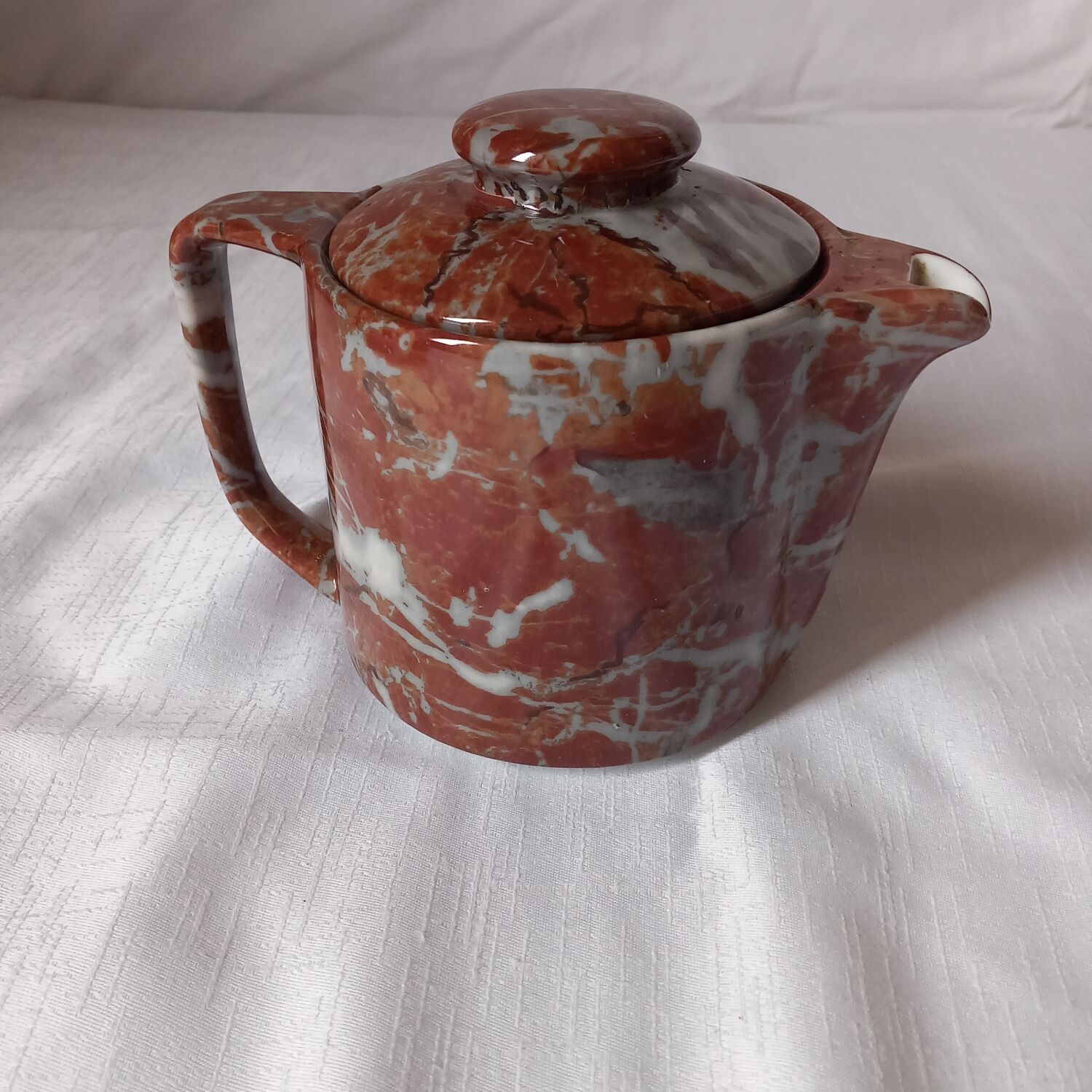 Teapot Geneviève Lethu porcelain Apilco