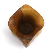 Carved wooden pitcher in the style of Alexandre Noll, 1960s.