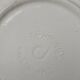 Blue striped dessert plates