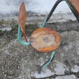 Old one-piece children's desk