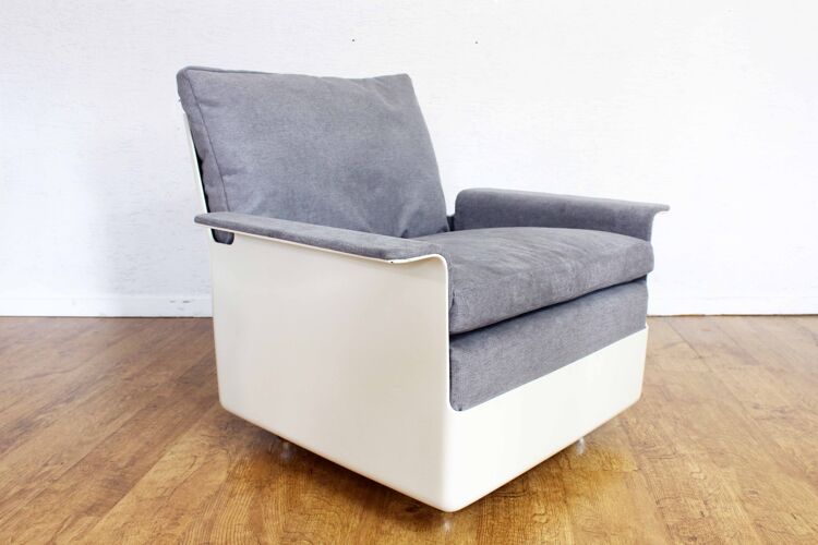 Canapé modulable et 2 fauteuils de Wolfgang Feierbach