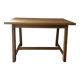 Solid oak dining table