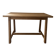 Solid oak dining table