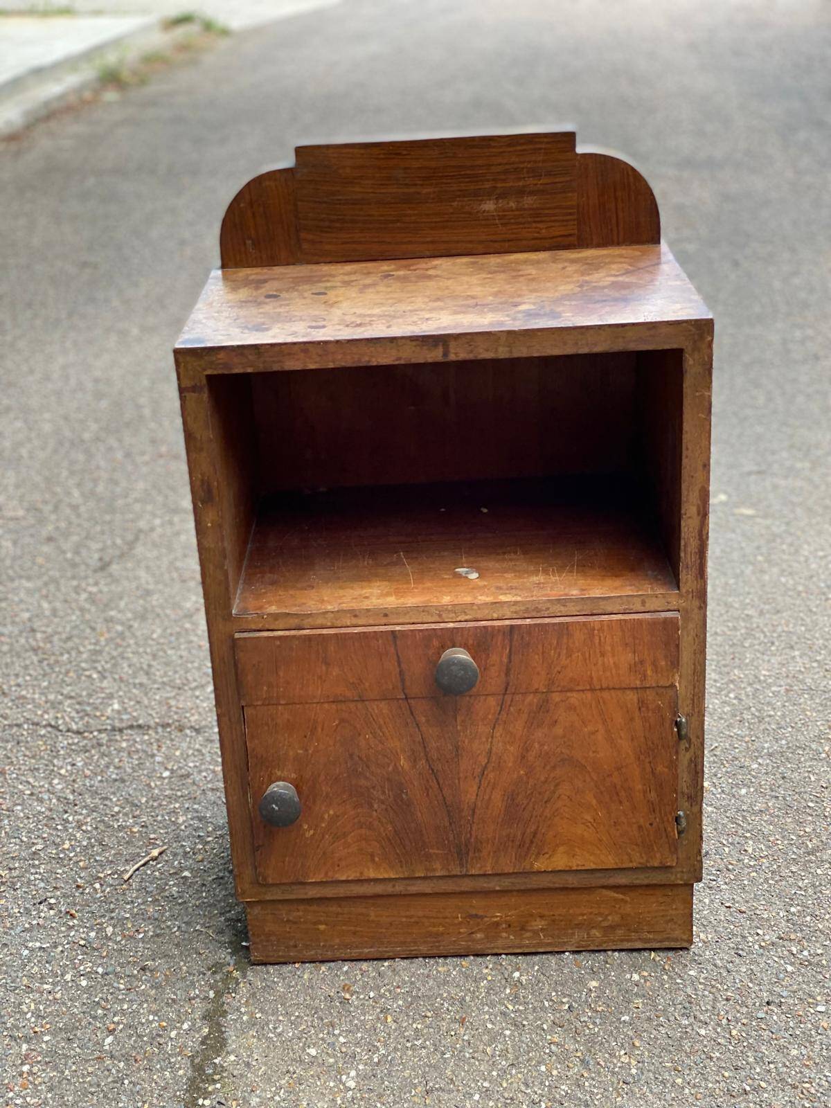 Art Deco bedside table 1950