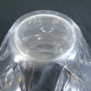 Vase en cristal taillé