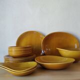 Salins Earthenware Dinner Service, Provence Model, 70'