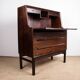 Secretary desk, Danish Rosewood by Arne Wahl Iversen for Branderup Mobelfabrik 1960.