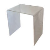 Plexiglass sofa end