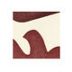 Birds painting - terracotta - signed Eawy