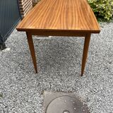 Scandinavian dining table. Teak