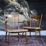 Pair of Scandinavian armchairs
