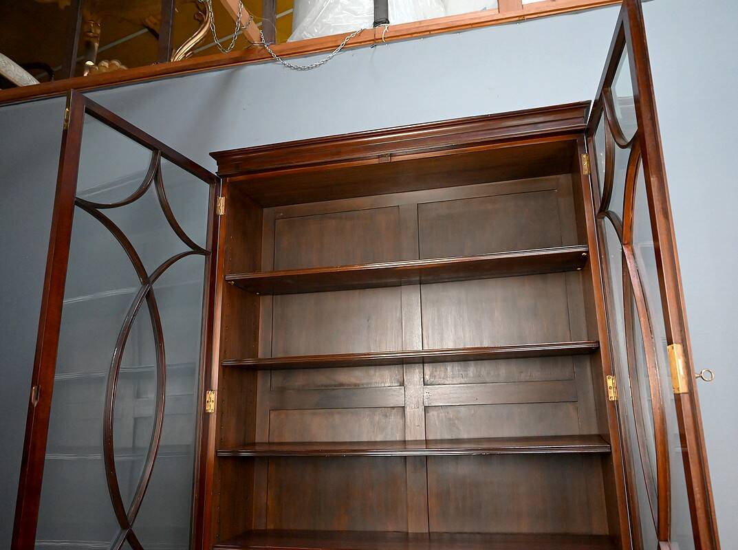 Mahogany Display Cabinet, England - Early 20th Century