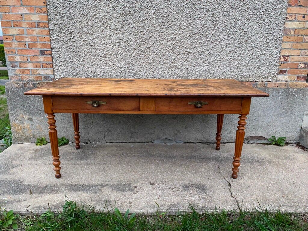 Old farm table wooden