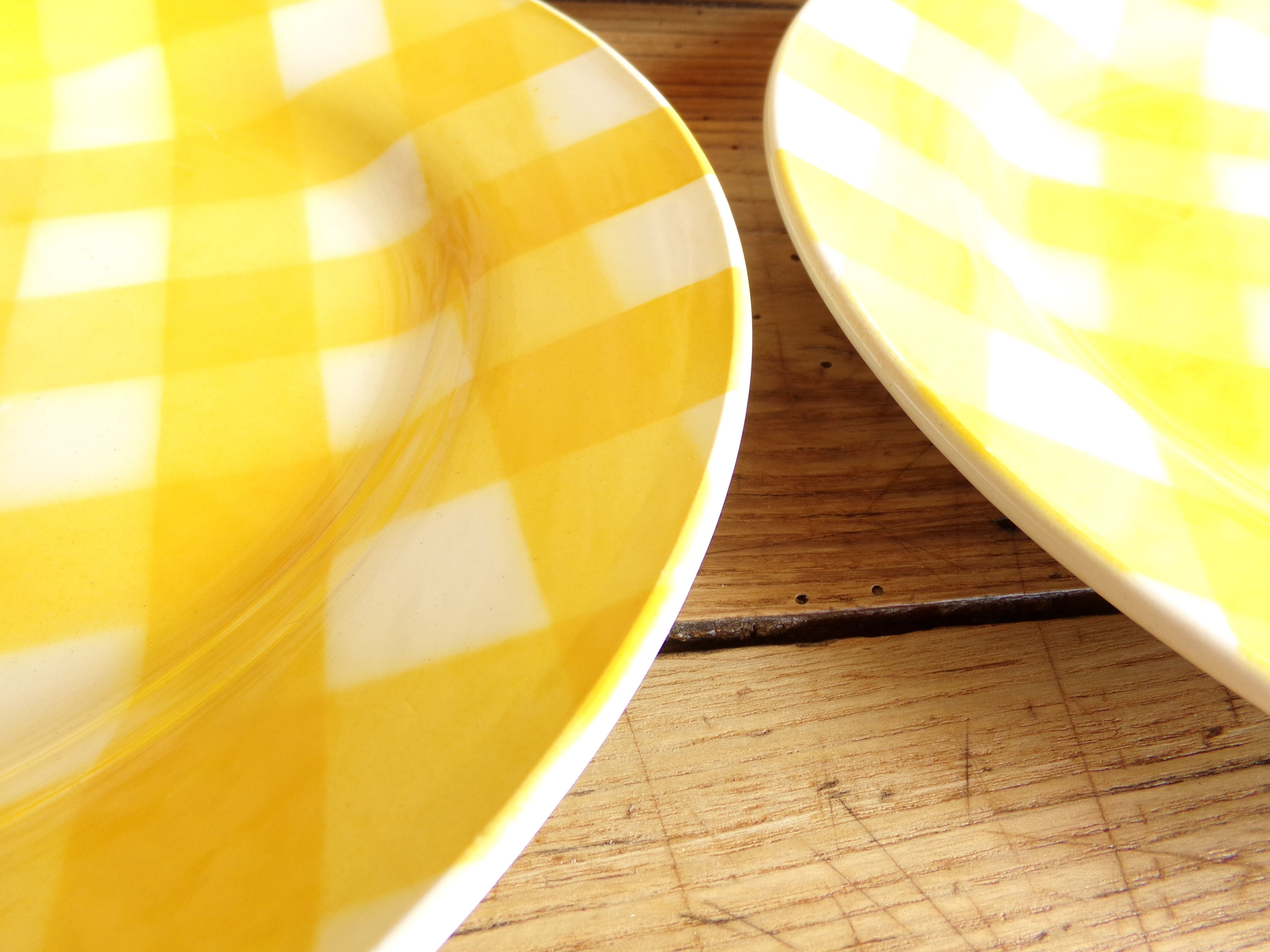 3 flat plates model "Scottish" Digouin Sarreguemines