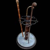Important period walking stick and umbrella stand from the 1900s