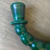 Pair of ceramic candle holders