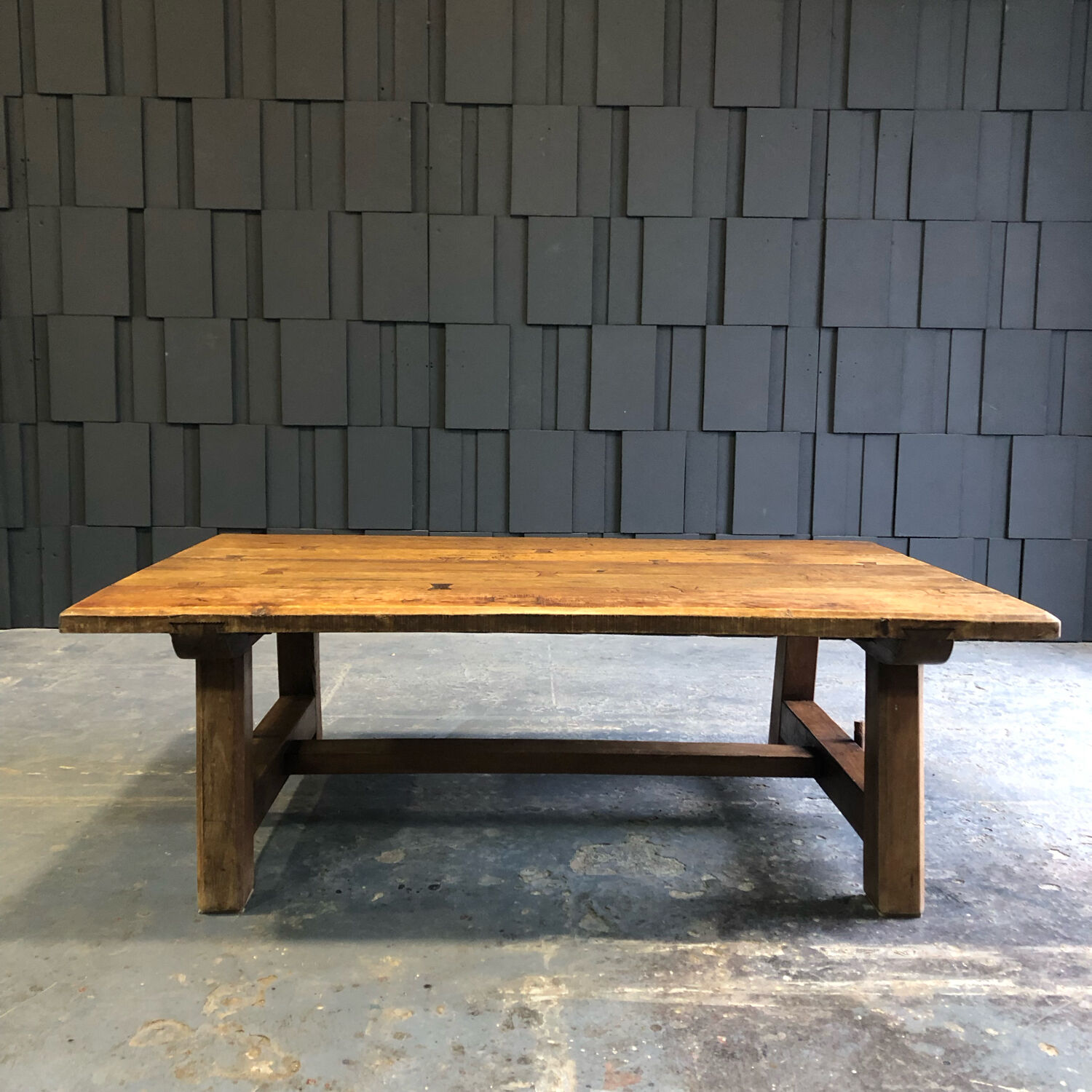 19th century wooden coffee table