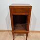 Biedermeier Pillar Cabinet in Cherry Veneer, 1820