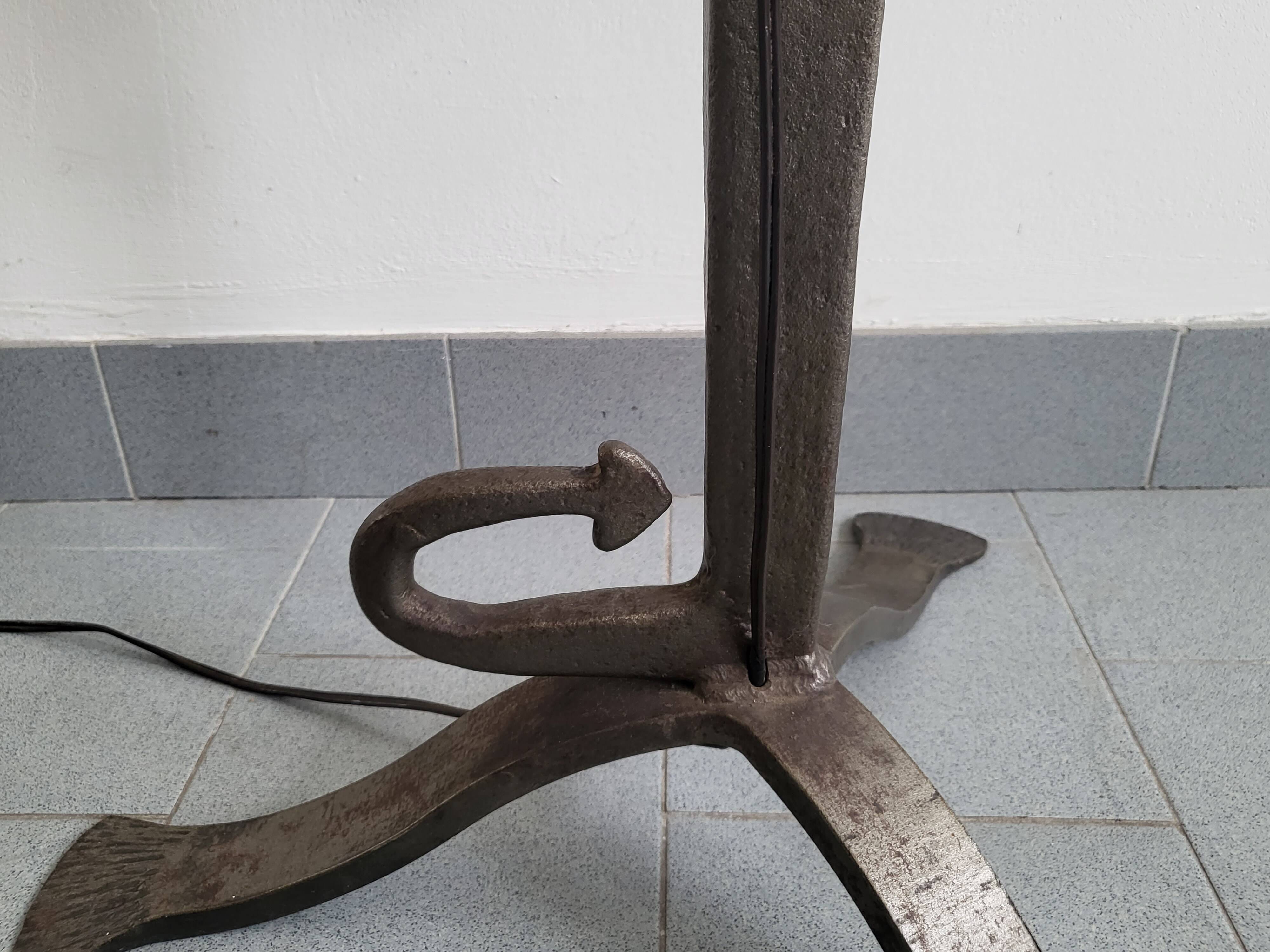 Vintage brutalist floor lamp 1970