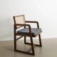 Mid Century Wooden "Box Chair" in Teak by Pierre Jeanneret, 1950s