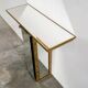 Vintage Deknudt Mirror Console with Hidden Cabinet, Belgium, 1970s