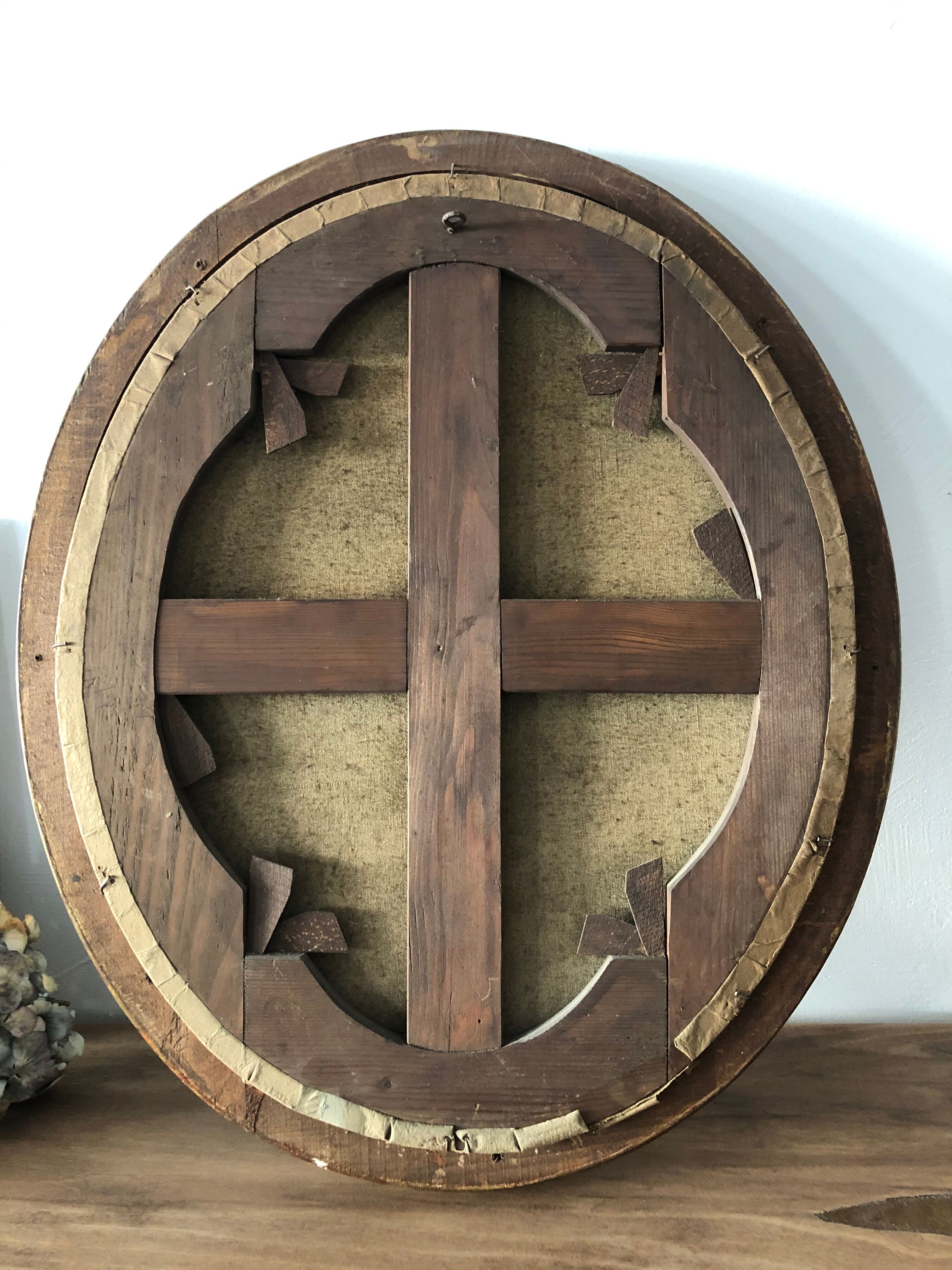 19th century medallion portrait