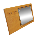 Hanger with mirror, Danish design, 1980s, production: Denmark